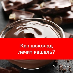 Как шоколад лечит кашель?